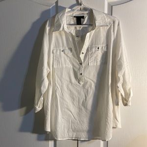 White Lane Bryant shirt